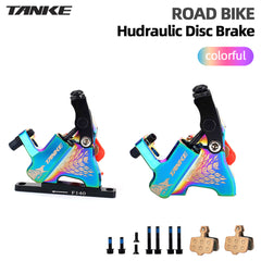 TANKE TB R1 flat mount cable-actuated hydraulic disc brake caliper in six colors