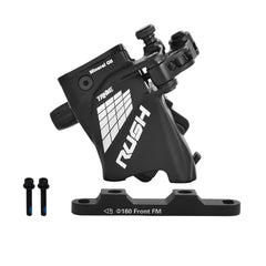 Flat-Mount Cable-Actuated Hydraulic Disc Brake Set