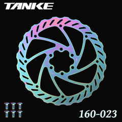 140 or 160 mm Oil Slick Disc Brake Rotor with Mounting Bolts