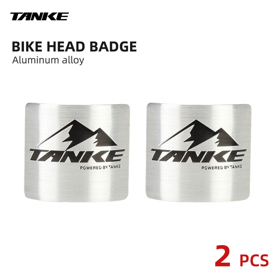 Alloy Emblem Head Tube Badge for Bike Frames