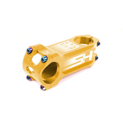 HONSUN XC aluminium stem in Oil Slick, Black, Blue, Red and Gold