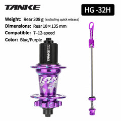 TH390 Camo 6-Bolt Disc Hubs with HG, MS or XD Freehub