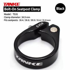 Aluminum Seatpost Clamp, 28.6/31.8/34.9 mm
