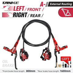 TB600 4-Piston CNC Alloy Hydraulic Brake Caliper
