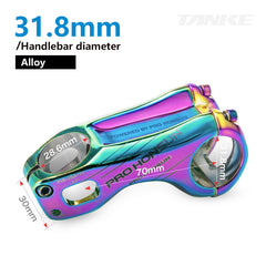 037A Alloy Stem for MTB and Road, -17°, 70/90 mm