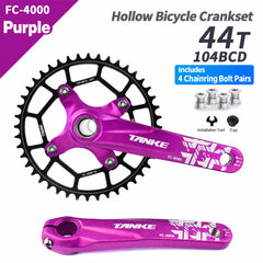 Hollow-Forged Single-Chainring Crankset with Bottom Bracket Options