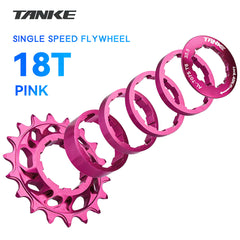 Aluminum Single-Speed Freewheel, 15T/16T/18T