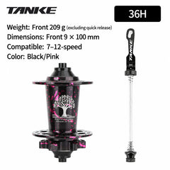 TH390 Camo 6-Bolt Disc Hubs with HG, MS or XD Freehub