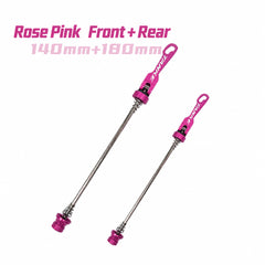 Alloy Quick Release Skewers for Road and MTB Bikes