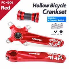Hollow-Forged Single-Chainring Crankset with Bottom Bracket Options