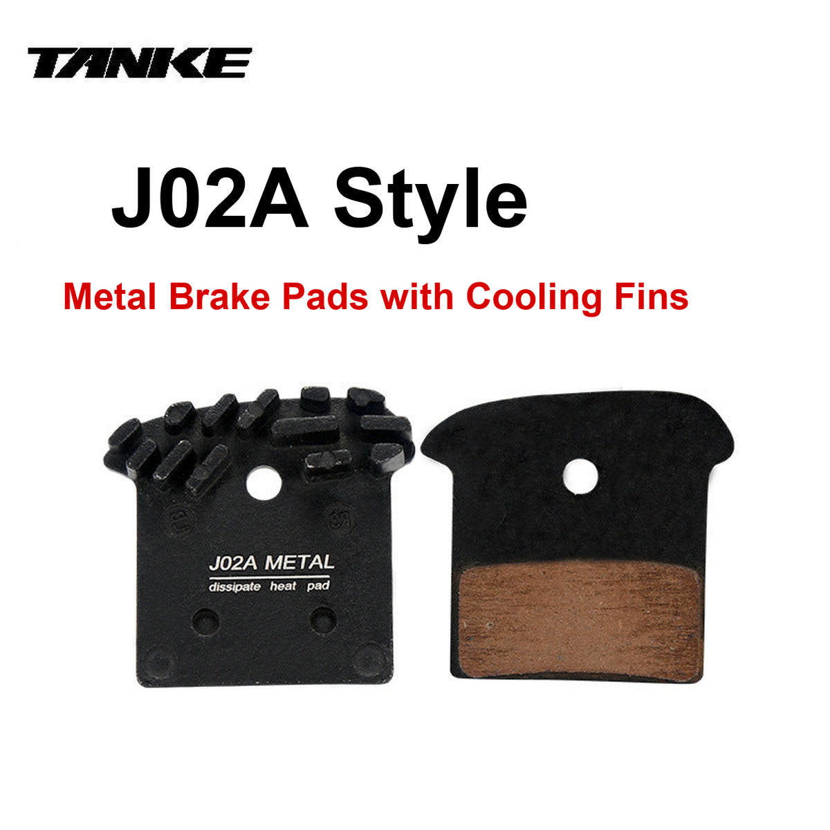 J02A and L03A Hydraulic Disc Brake Pads for MTB and Road