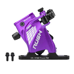 Flat-Mount Cable-Actuated Hydraulic Disc Brake Set