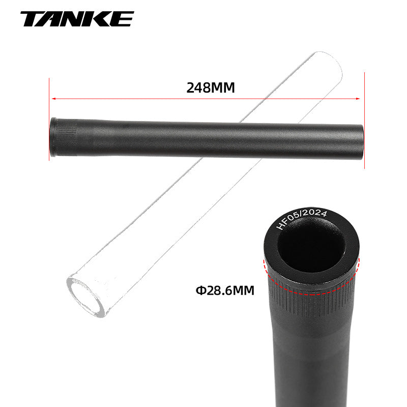 Aluminum Fork Steerer Tube, Straight or Tapered