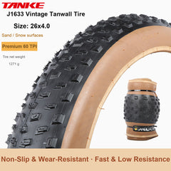 Folding-Bead Bike Tire, 20–29 in and 700c