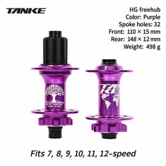 TH490 6-Pawl 32H Thru-Axle MTB Hub