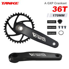 FC7000 GXP Hollow-Forged MTB Crankset, 170 mm, 32T–38T