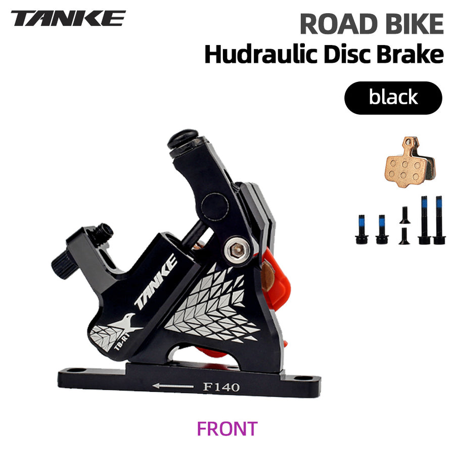 TANKE TB R1 flat mount cable-actuated hydraulic disc brake caliper in six colors