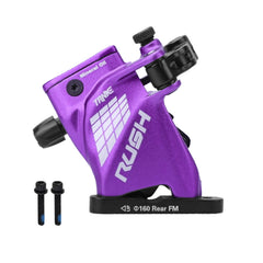 Flat-Mount Cable-Actuated Hydraulic Disc Brake Set