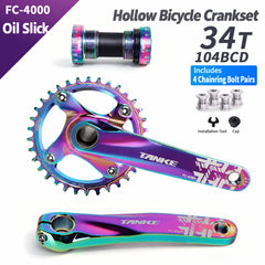 Hollow-Forged Single-Chainring Crankset with Bottom Bracket Options
