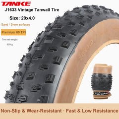 Folding-Bead Bike Tire, 20–29 in and 700c