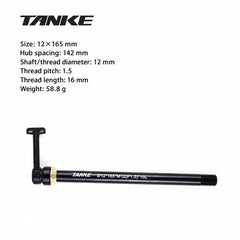 TK999-KCTZG Hidden Thru-Axle for MTB and Road, 12 or 15 mm