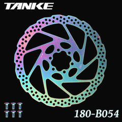 180 mm Oil Slick Disc Brake Rotor with Mounting Bolts