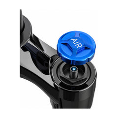 TANKE TF38 air fork in black, orange and blue with gold or black stanchions