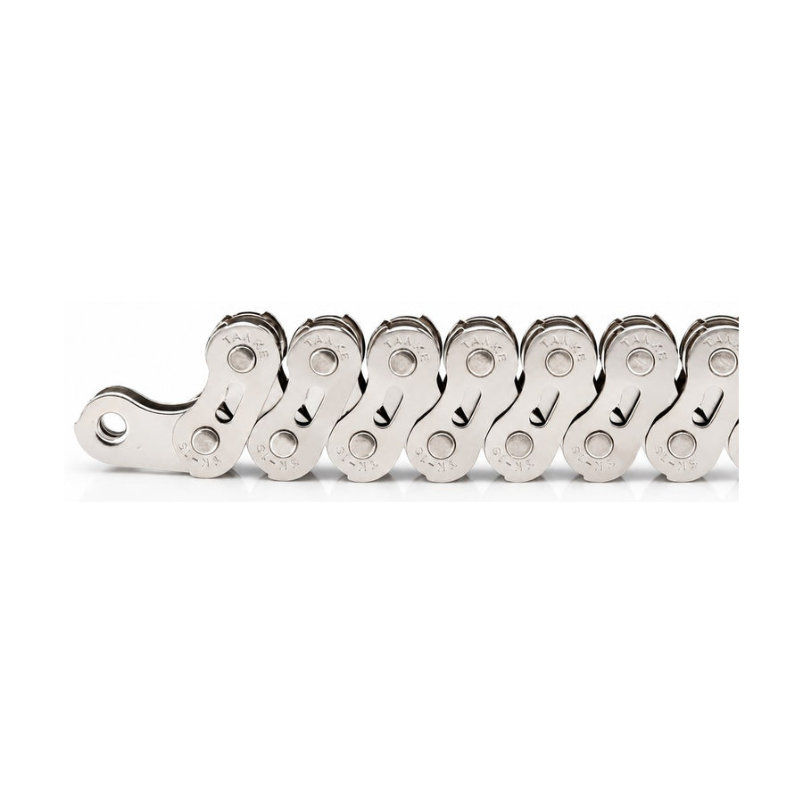 TANKE S1 single-speed chain in silver, gold and oil slick finishes
