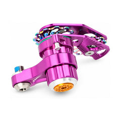 TANKE single speed DH chain tensioner in black, silver, violet, camo and oil slick