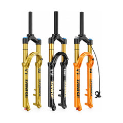 TANKE TF32X air suspension fork with shoulder lockout in five finishes