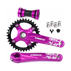TANKE FC4000 hollow-forged aluminium crankset with 170 mm arms in four colors