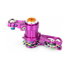 TANKE single speed DH chain tensioner in black, silver, violet, camo and oil slick