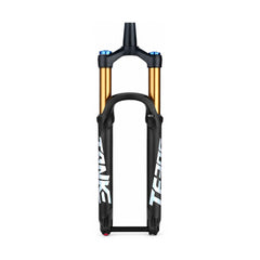 TANKE 34 mm boost air fork in black gold and all black, 27.5 and 29 inch