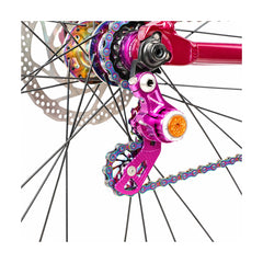 TANKE single speed DH chain tensioner in black, silver, violet, camo and oil slick