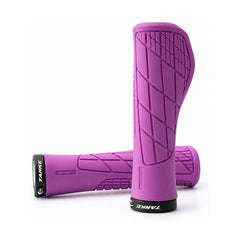 TANKE TG03 silicone handlebar grips in black, red, blue, purple, pink, green, yellow and orange