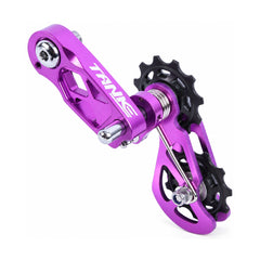 TANKE aluminium single speed freewheel in seven colours with chain tensioner