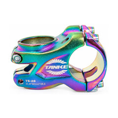 TANKE ultralight zero degree mountain bike stem in an Oil Slick finish