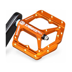 TANKE TP-50 CNC aluminium mountain bike pedals in eight colour options