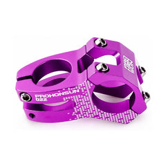 TANKE hollow aluminium mountain bike stem in black, oil slick, violet, sky blue and red